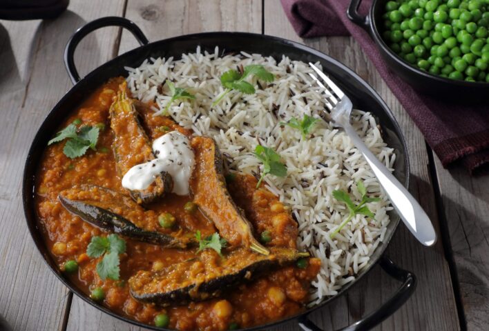 Aubergine Curry