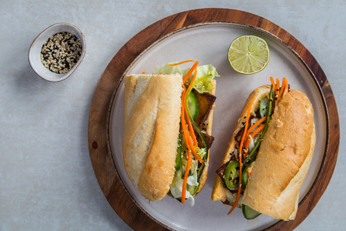 Tofu Xa Xiu Banh Mi