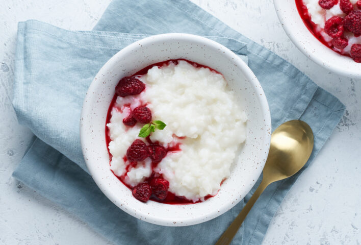 vegan rice pudding