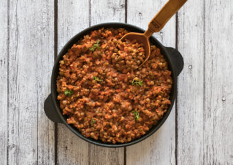 Speedy Tomato and Lentil Ragu