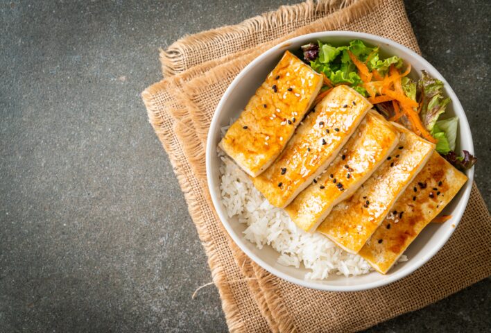 Char Sui Tofu made in Manchester Supper Club