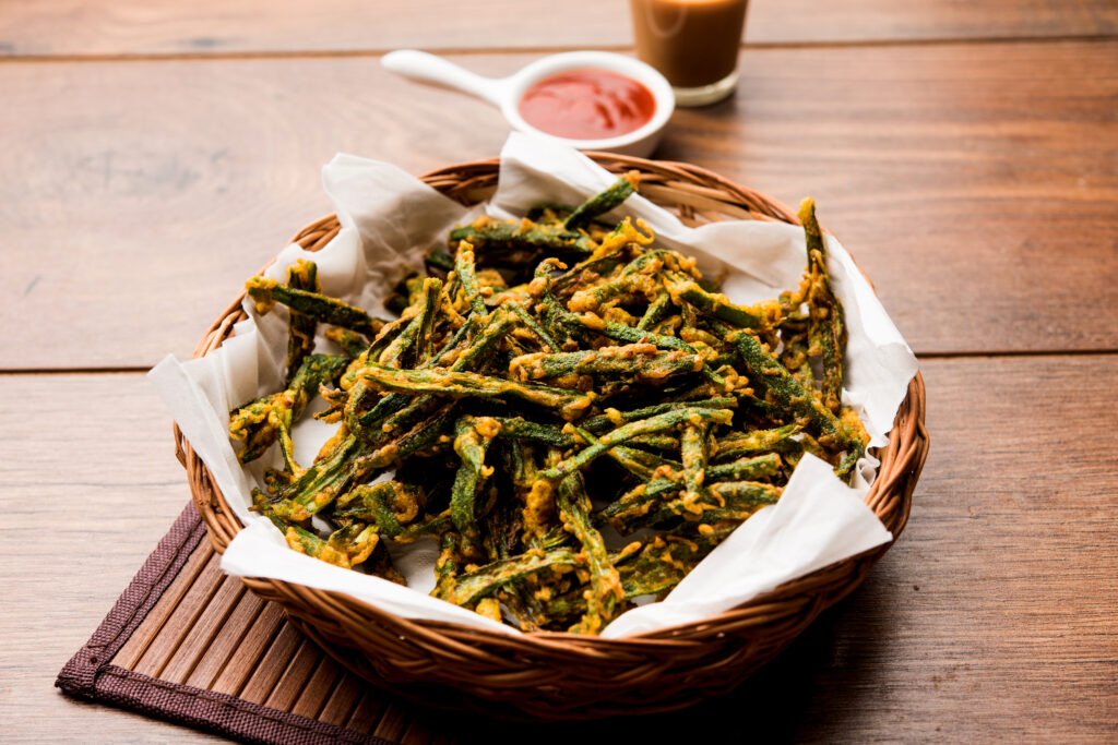 Crispy Okra Fries